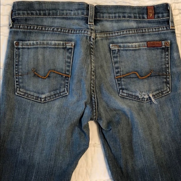 7 for all mankind flare jeans - Picture 3 of 5